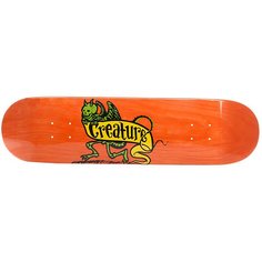 Дека для скейтборда для скейтборда Creature Imp Hard Rock Maple Orange 31.6 x 8 (20.3 см)