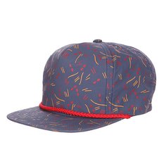 Бейсболка женская Brixton Henshaw Snap Back Navy/Red