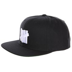Бейсболка Undefeated 5 Strike Cap Black