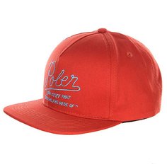 Бейсболка Poler Dreams Snap Back Burnt Orange
