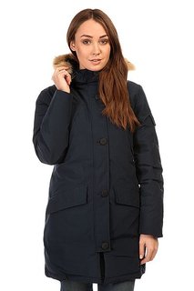 Пуховик женский Penfield Hoosac Rf Hooded Down Mountain Parka Navy