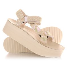 Сандалии женские Teva Flatform Universal Iridescent White