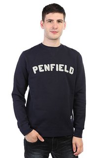 Толстовка свитшот Penfield Brookport Sweat Navy