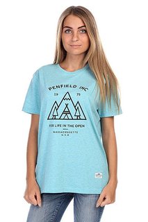 Футболка женская Penfield Teepee T-Shirt Sea Blue Melange