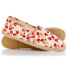 Эспадрильи женские Soludos Tango Red White For