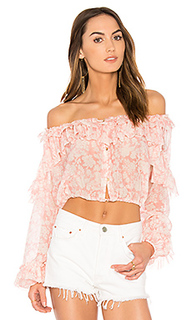 Ruffle popover top - LoveShackFancy
