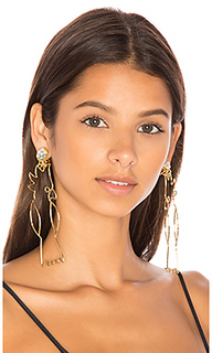 Серьги cacatu - Mercedes Salazar