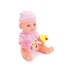 Пупс 20 см, 3 функции, в ванне, с аксессуарами, Карапуз
