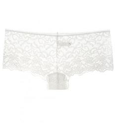 Белые кружевные трусы-шорты Dkny