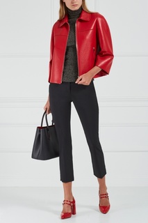 Кожаная куртка Prada