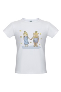 Хлопковая футболка Lisa&Leo