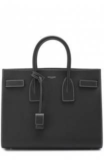 Сумка Sac De Jour Small с контрастной прострочкой Saint Laurent