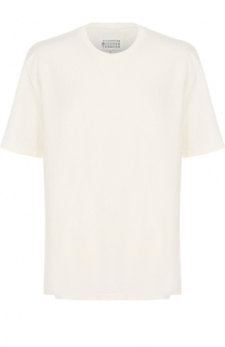 Хлопковая футболка свободного кроя Maison Margiela