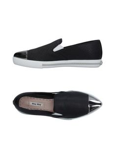Низкие кеды и кроссовки Miu Miu