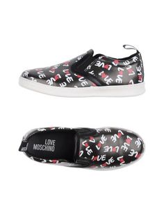 Низкие кеды и кроссовки Love Moschino