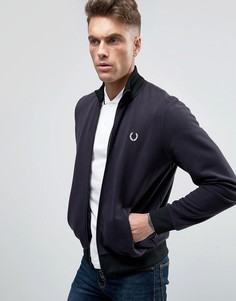 Темно-синяя спортивная куртка Fred Perry REISSUES - Темно-синий