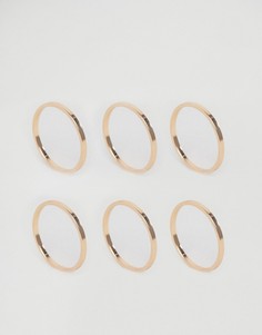 Наборные кольца в минималистском стиле ALDO - Золотой