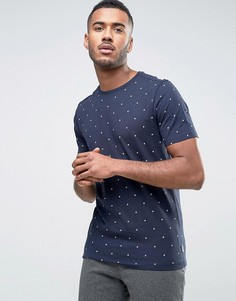 Футболка с принтом Jack &amp; Jones Core - Темно-синий