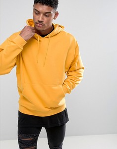 Желтое oversize-худи ASOS - Желтый
