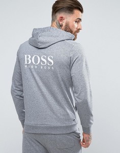 Худи на молнии BOSS by Hugo Boss - Серый