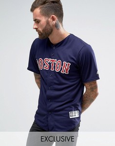 Рубашка Majestic MLB Boston Red Sox - Темно-синий