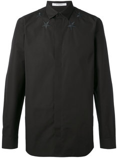 рубашка с вышивкой звезд Givenchy
