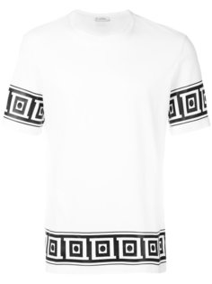 printed trim T-shirt Versace Collection
