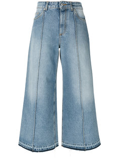 cropped wide-leg jeans Alexander McQueen