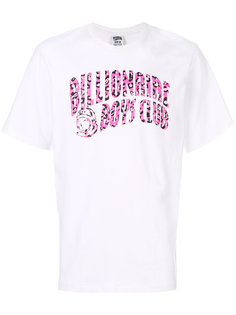 футболка с леопардовым принтом логотипа Billionaire Boys Club