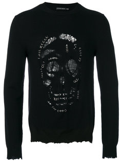skull print top Alexander McQueen