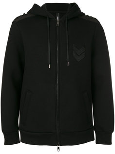 arrow embroidered hooded sweatshirt Neil Barrett