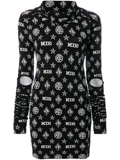 logo embroidered dress KTZ