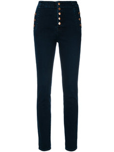 buttoned skinny jeans J Brand