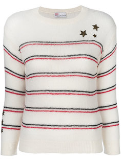 star embroidered jumper Red Valentino