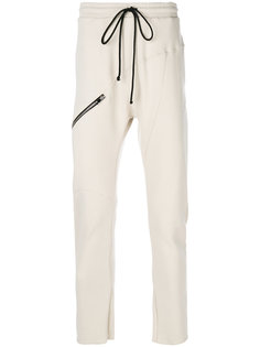 zipped detail drawstring sweatpants Lost &amp; Found Rooms