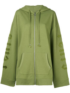harness zipped hoodie Puma