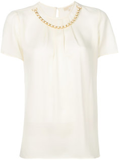 chain applique blouse Michael Michael Kors