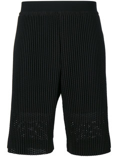 шорты плиссе Homme Plissé Issey Miyake
