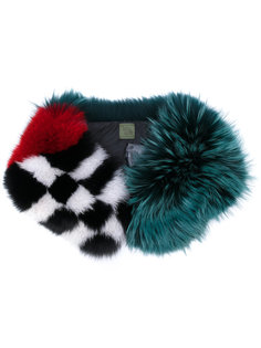 Intarsia collar Mr &amp; Mrs Italy
