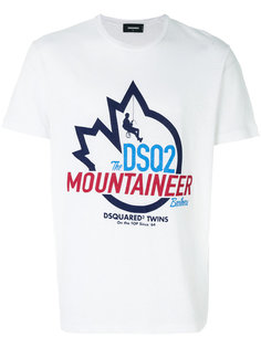 Mountaineer logo T-shirt Dsquared2