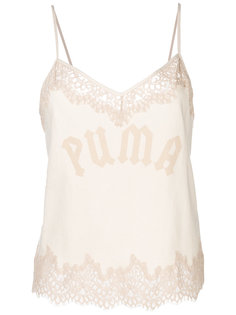 lace trim top Puma