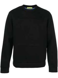embossed logo sweatshirt  Versace Jeans