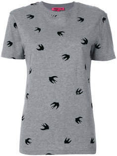 swallow print T-shirt McQ Alexander McQueen
