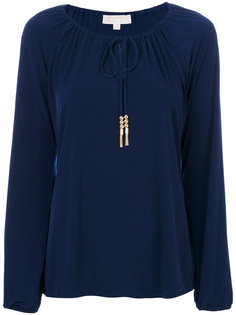 tie neck blouse Michael Michael Kors