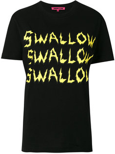 swallow print T-shirt McQ Alexander McQueen