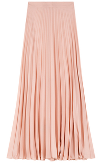 Розовая юбка в складку La Reine Blanche