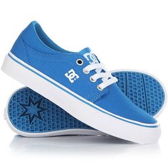 Кеды кроссовки низкие детские DC Shoes Trase Tx Blue