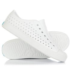 Кеды кроссовки низкие Native Jefferson Shell White/Shell White