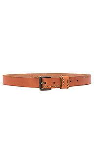 Studded jean belt - Linea Pelle