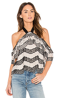 Halter neck lace top - J.O.A.